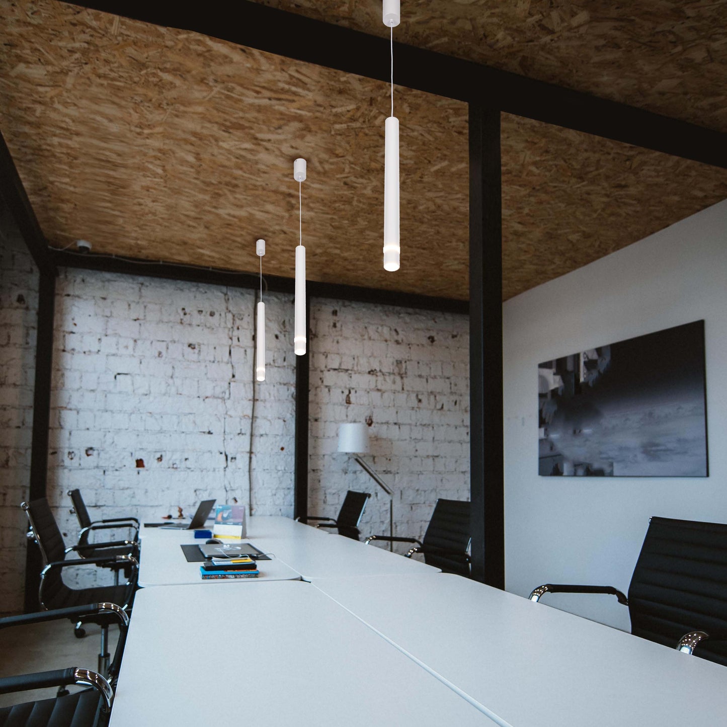 LED PENDANT LAMP H1028W 7W 4000K WHITE(TEKLED)