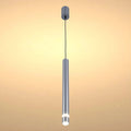 Slim Cylindrical LED Pendant Light - 7W, 4000K Cool White, IP20