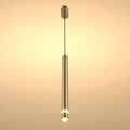 Slim Cylindrical LED Pendant Light - 7W, 4000K Cool White, IP20