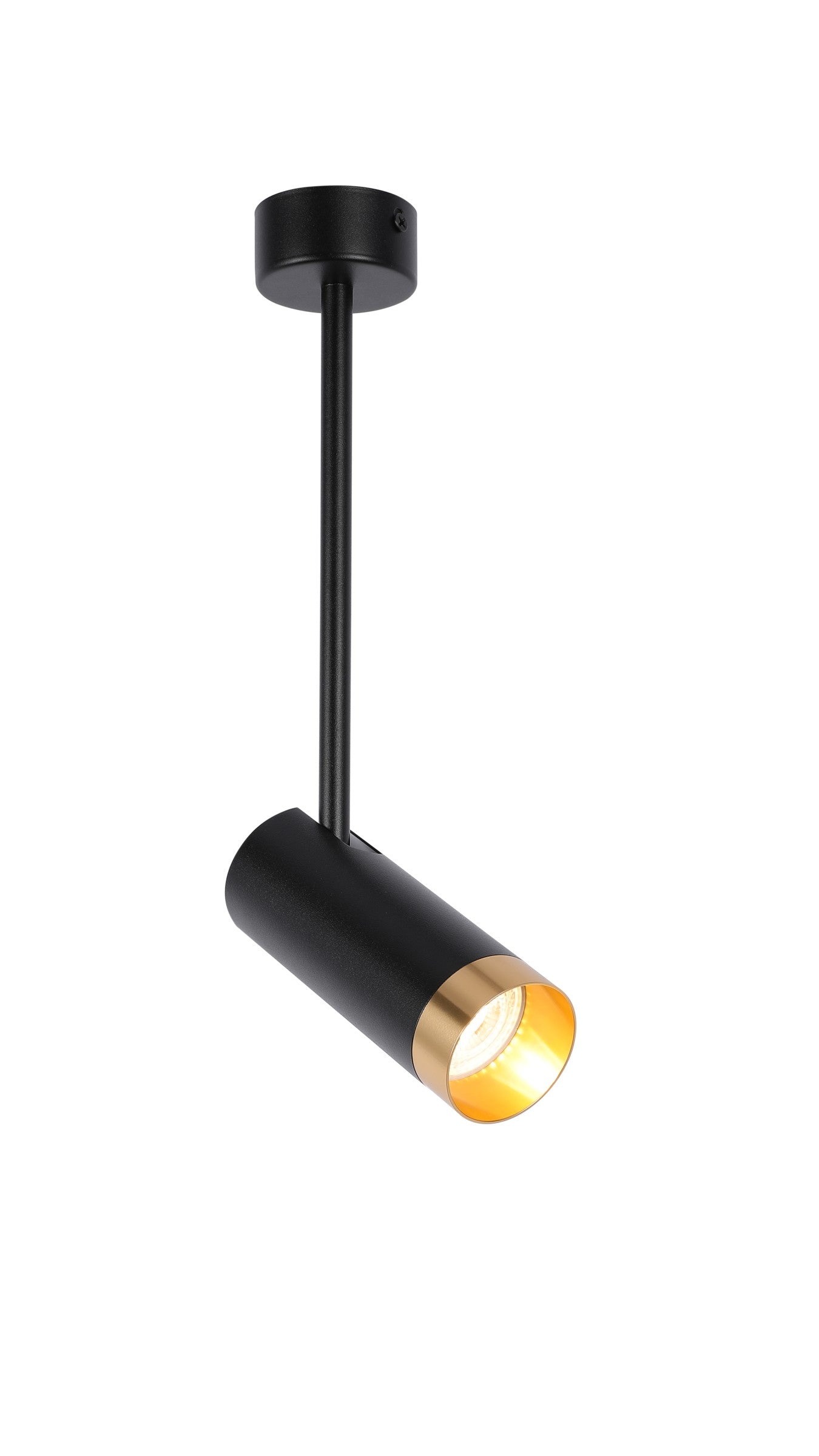 SPOT LIGHT M01 ALU GU10 SAND BK+GD (TEKLED)