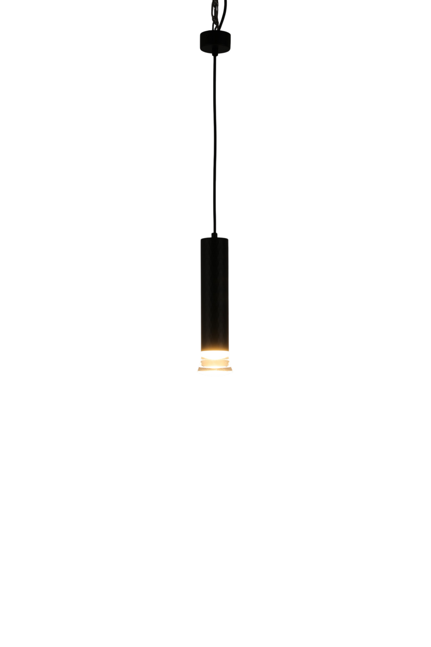 PENDANT LAMP M04 ALU+ACRYLIC GU10 SAND BK (TEKLED)