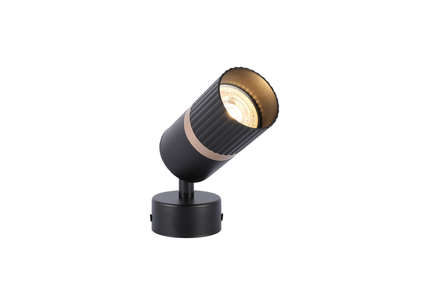SPOT LIGHT M09S ALU GU10 SAND BK+GD (TEKLED)