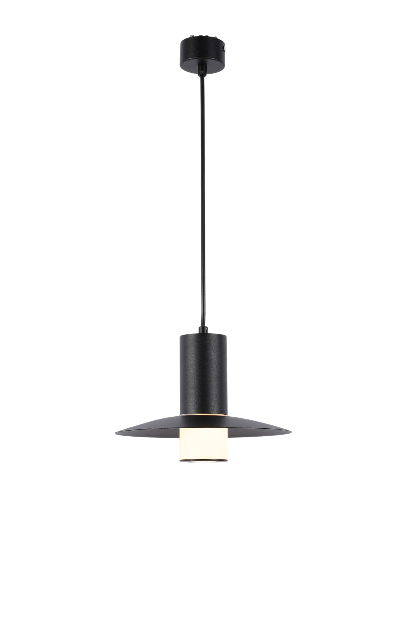 PENDANT LAMP M13A ALU+ACRYLIC GU10 SAND BK (TEKLED)