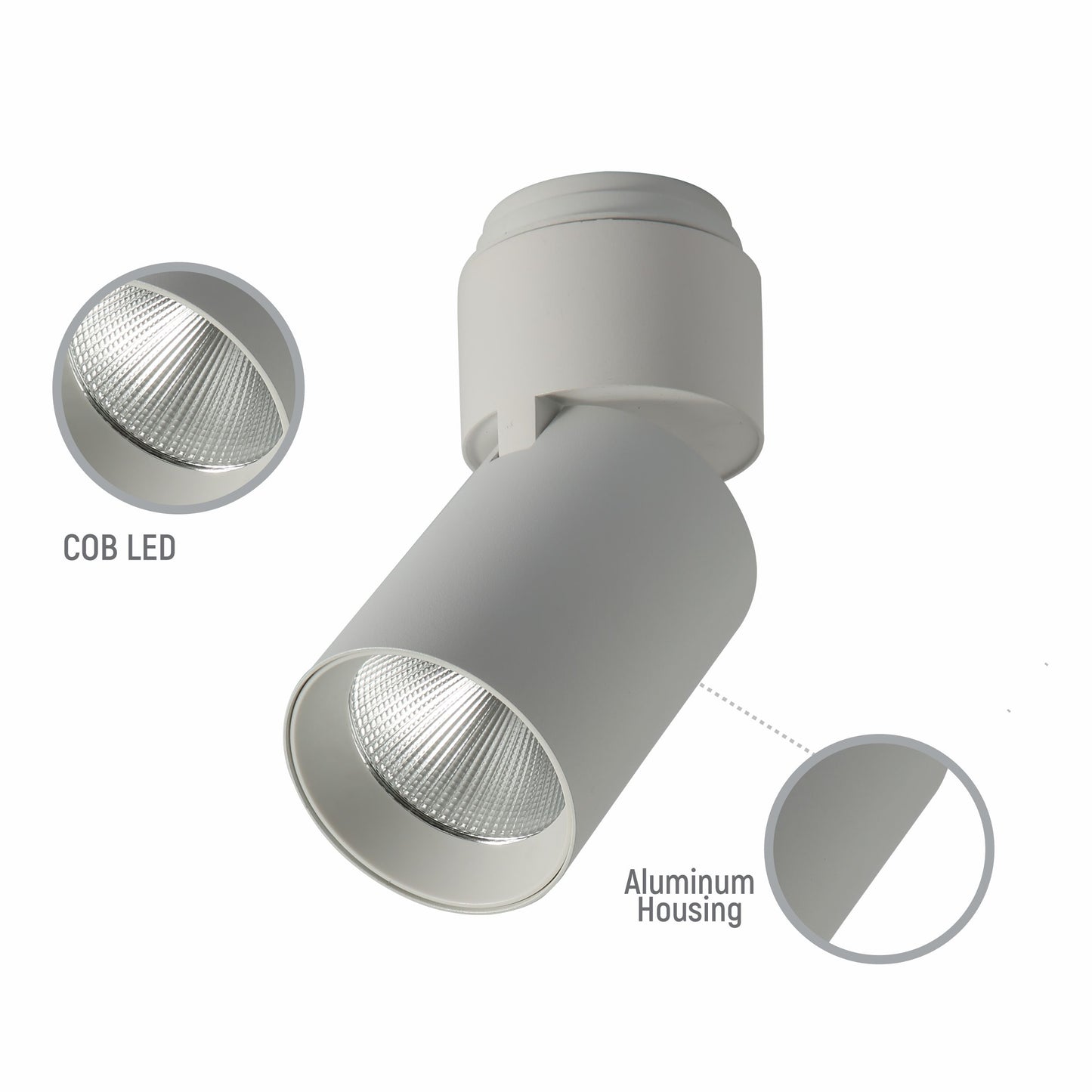 LED LDS044 H190 30W NEW 4000K WHITE SPOTLIGHT