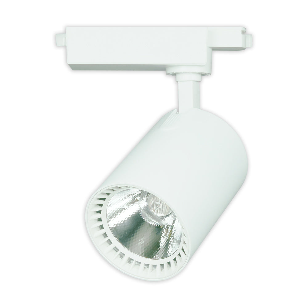 LED D98 CYLINDER 30W 3000K WHITE TRACKLIGHT (TEKLED)