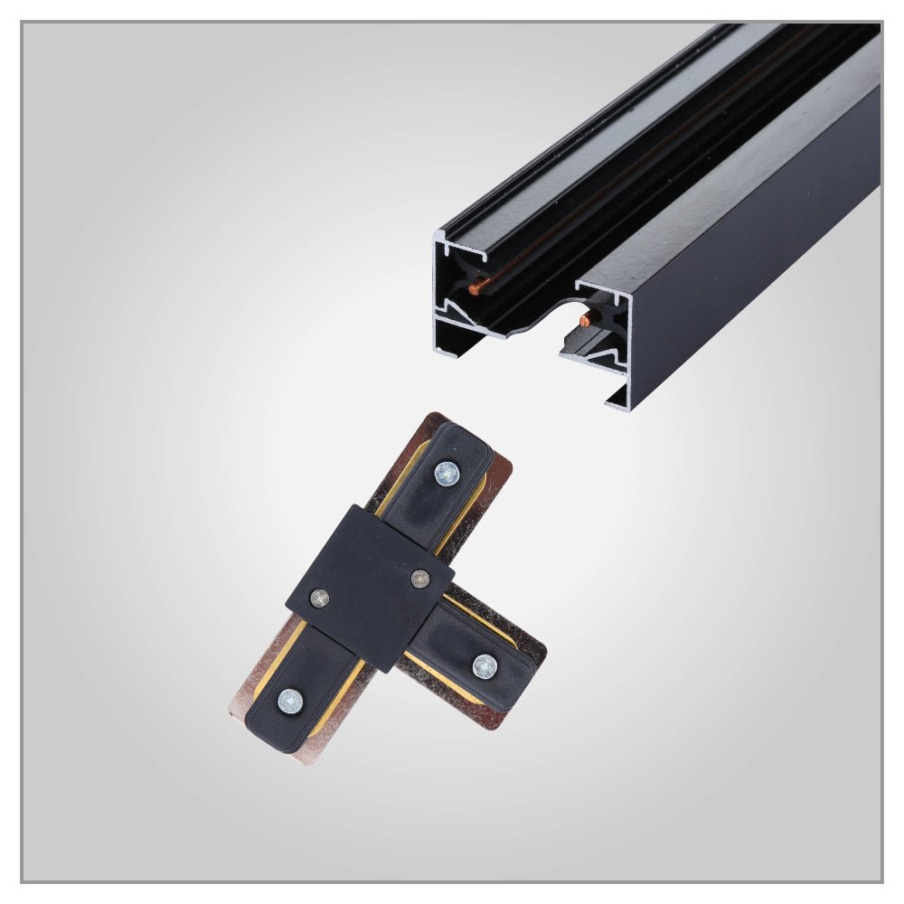 Connector for Track for 2 Conductor Tracklight adaptors