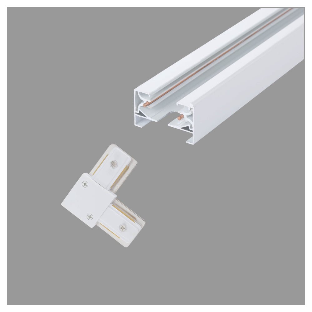 Connector for Track for 2 Conductor Tracklight adaptors