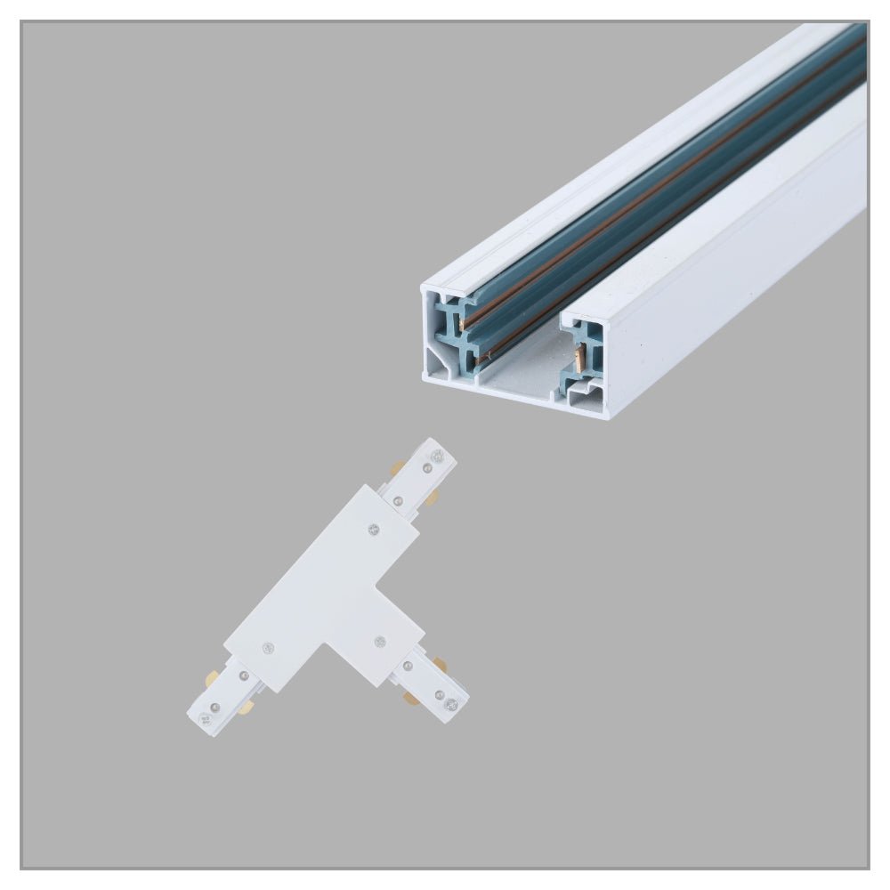 Connector for Track for 3 Conductor Tracklight adaptors