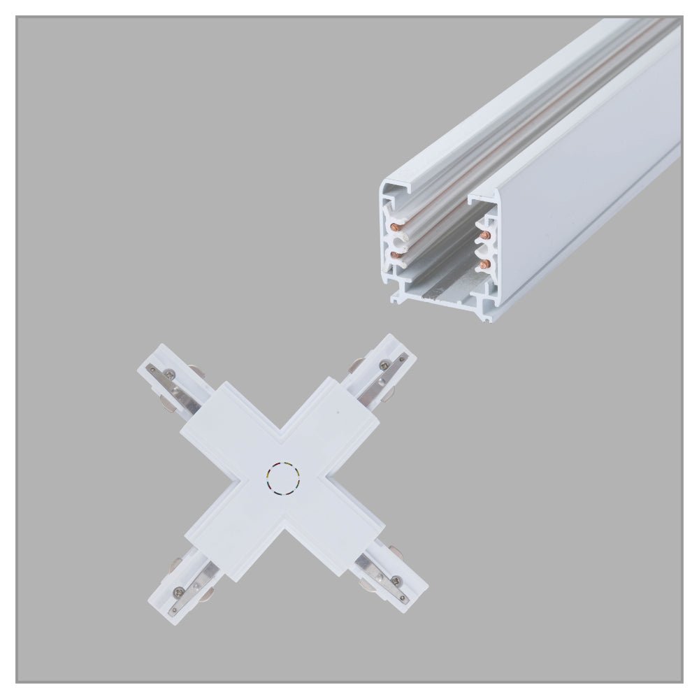 Connector for Track for 5 Conductor Tracklight adaptors
