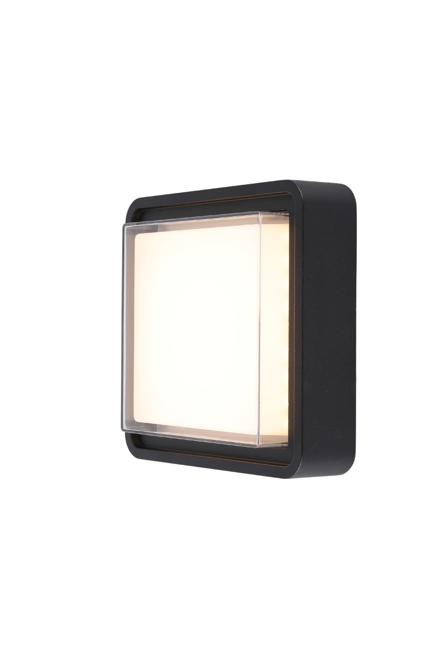 LED WALL LAMP BLACK M004 18W 3000K IP65 (TEKLED)