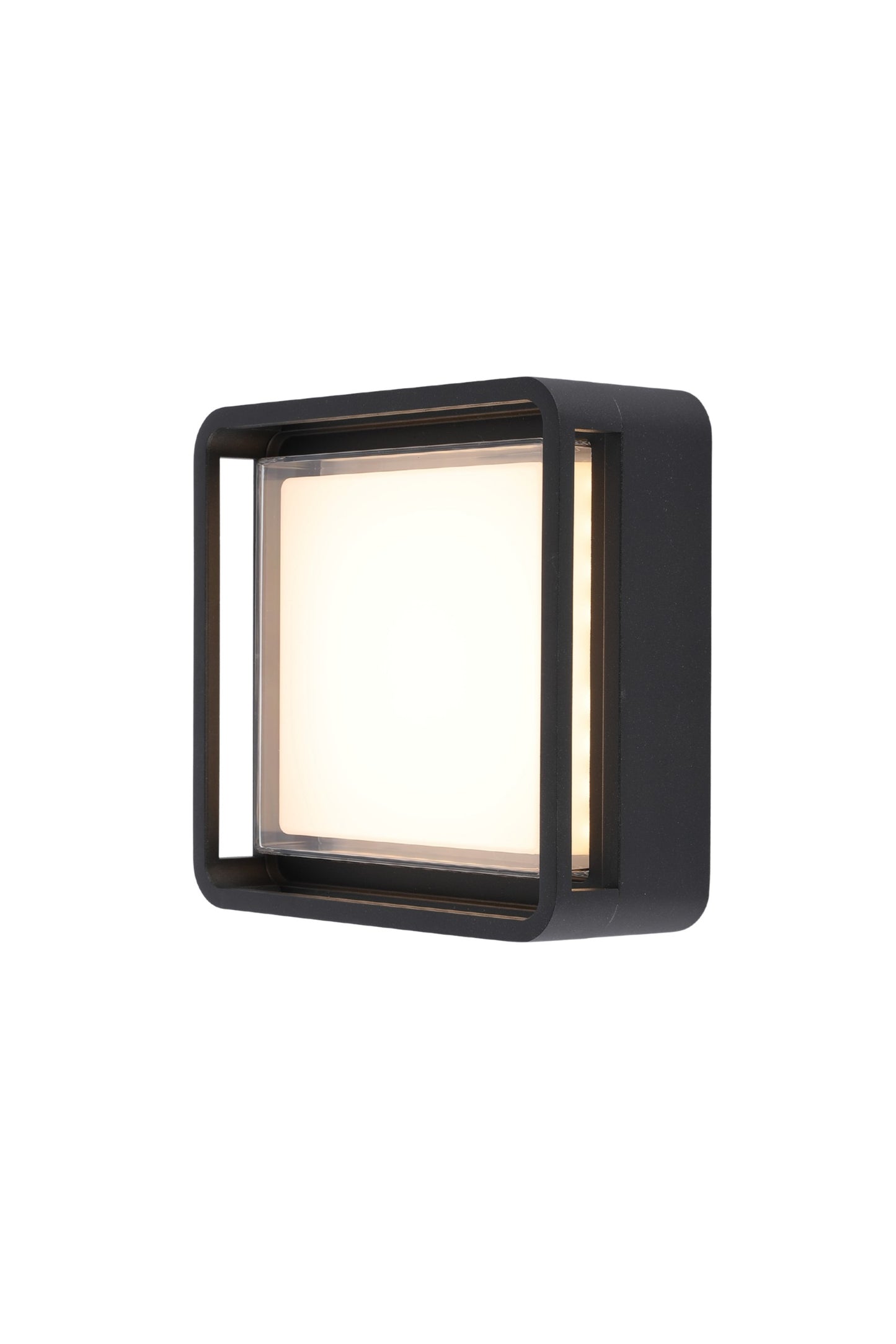 LED WALL LAMP BLACK M005 18W 3000K IP65 (TEKLED)
