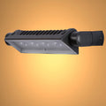 LED Wallwasher Wall Light 12W IP54 Black