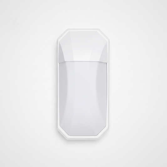 White PlasticLED Outdoor Wall Light Cool White (TEKLED)