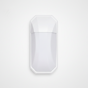 White PlasticLED Outdoor Wall Light Cool White (TEKLED)