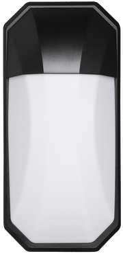 Black PlasticLED Outdoor Wall Light Warm White (TEKLED)