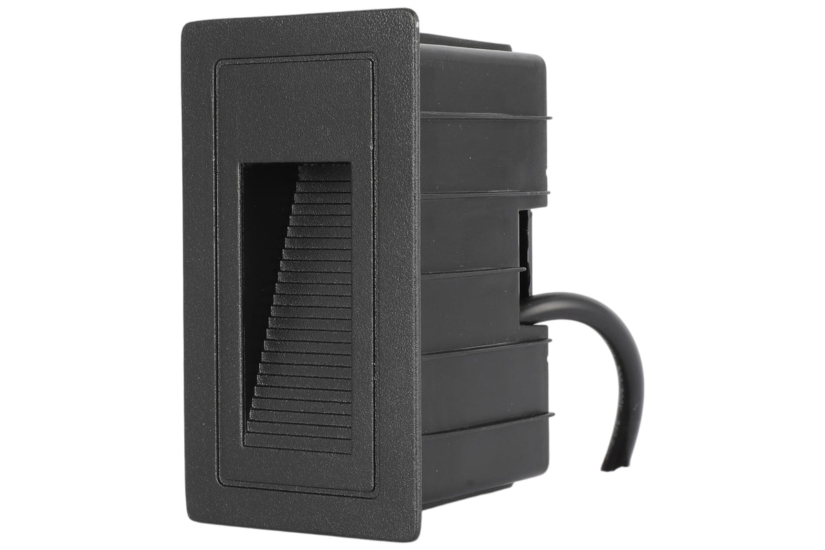 LED Outdoor Wall Light D705SS Black 5W 3000K IP54 (TEKLED)