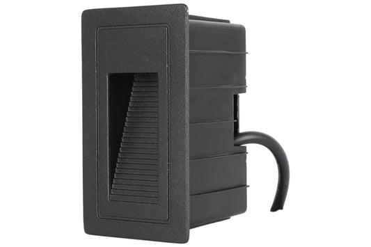 LED Outdoor Wall Light D705SS Black 5W 3000K IP54 (TEKLED)