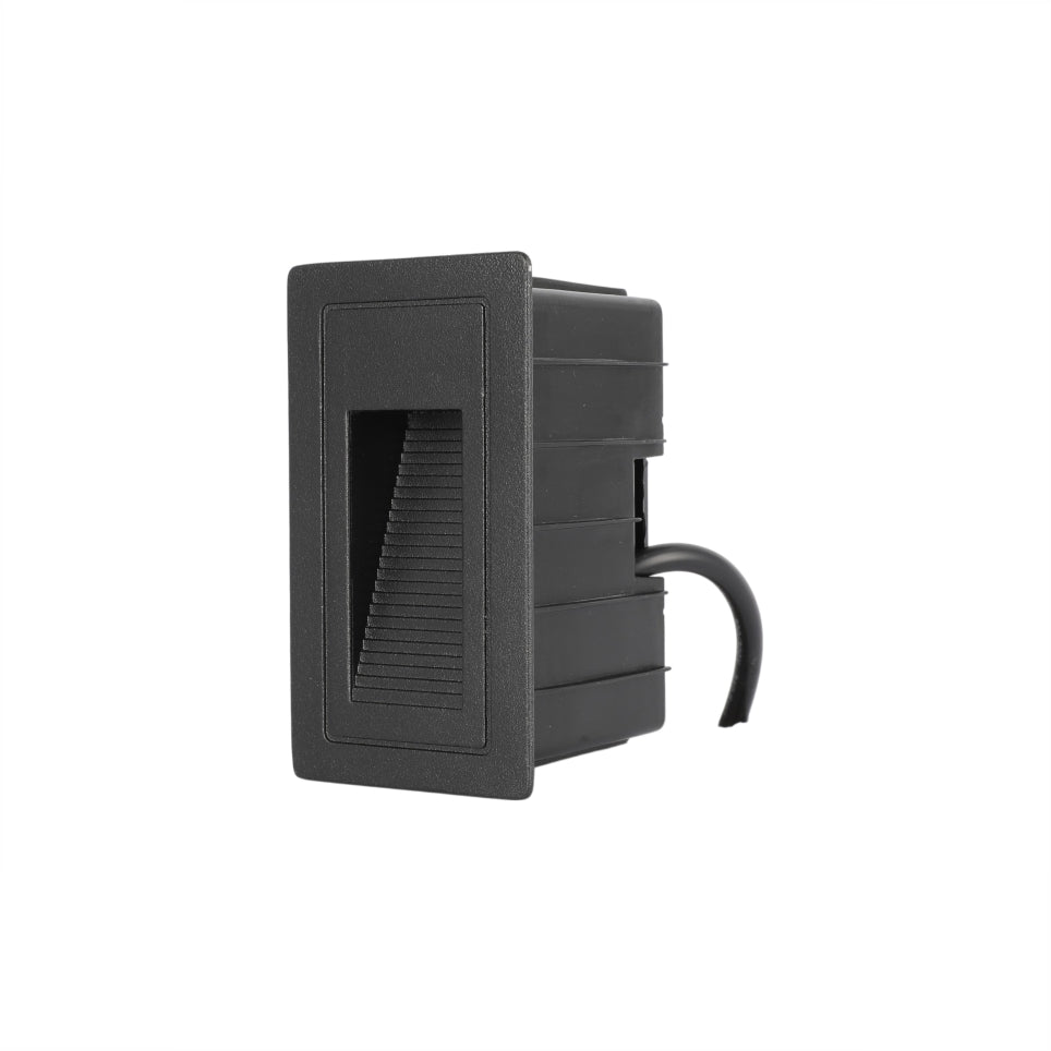 LED Outdoor Wall Light D705SS Black 5W 3000K IP54 (TEKLED)