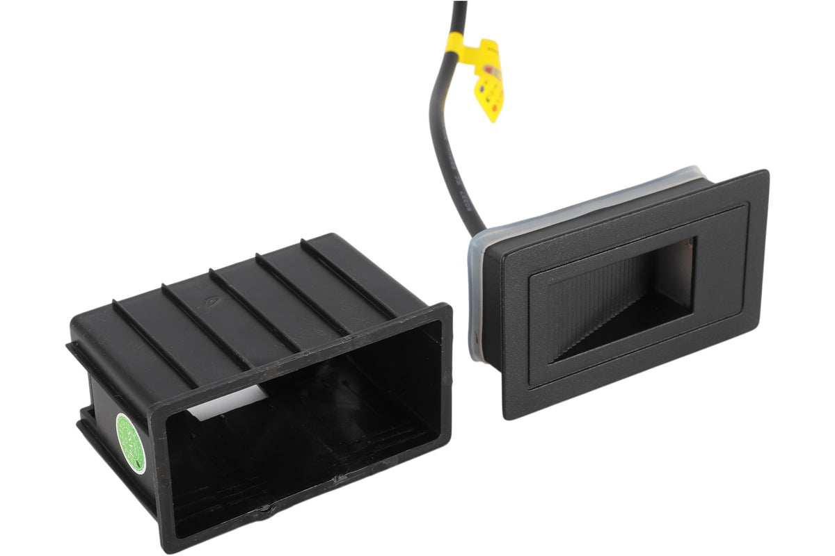 LED Outdoor Wall Light D705SS Black 5W 3000K IP54 (TEKLED)
