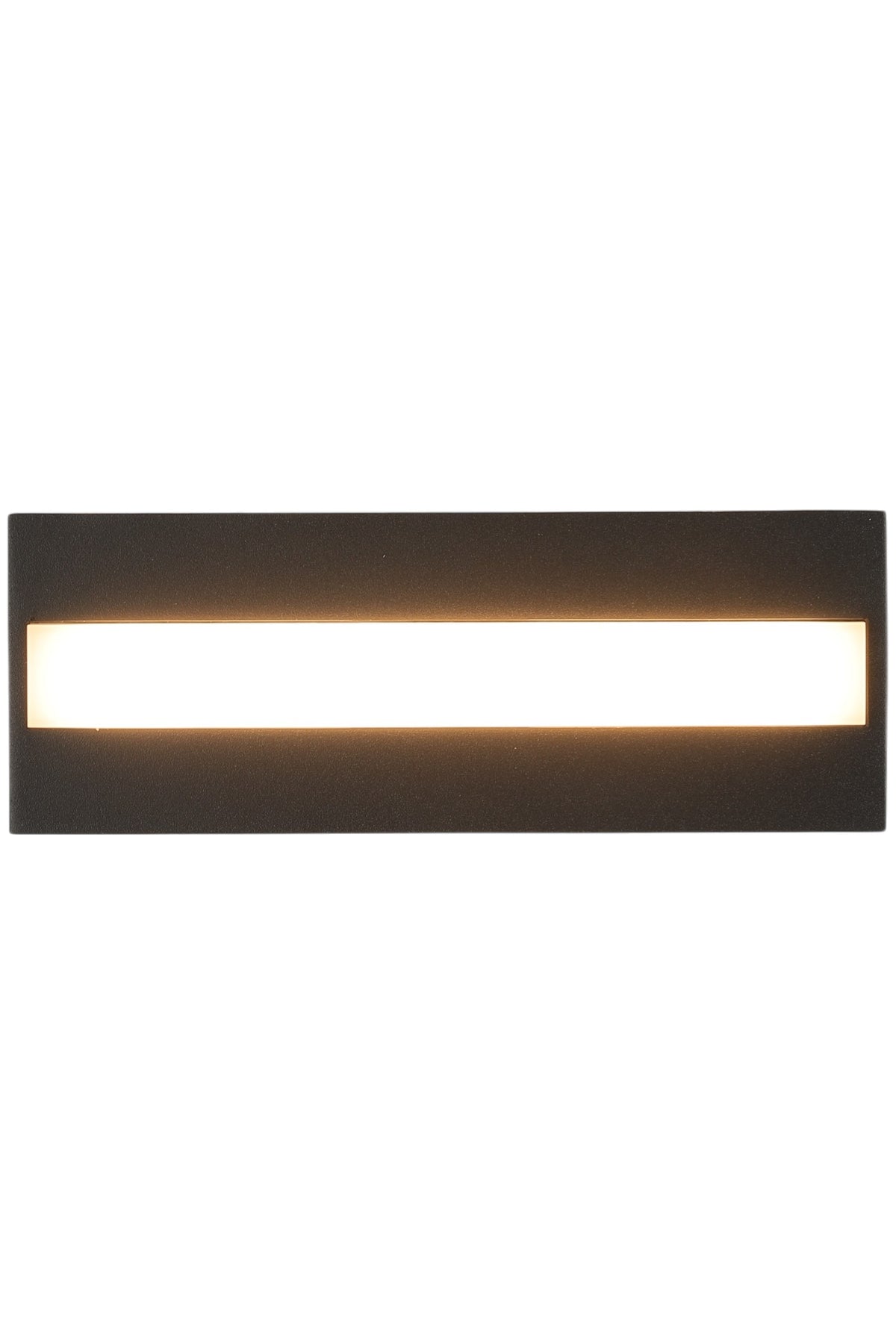 LED Outdoor Wall Light F813E-4 Black 8W+7W 3000K IP54 (TEKLED)