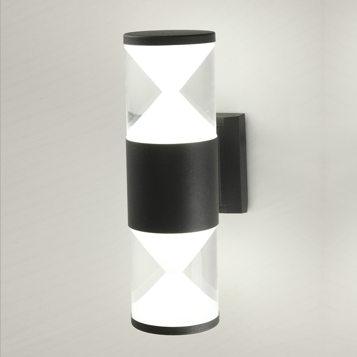 LED B2228 2x5w DARK GREY 3000K (TEKLED)