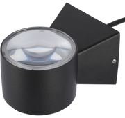 LED Outdoor Wall Light F901 Black 7Wx2 3CCT IP54 (TEKLED)