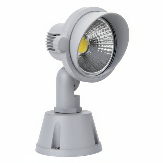 GA010-SPIKELED 10W COB Grey(TS)