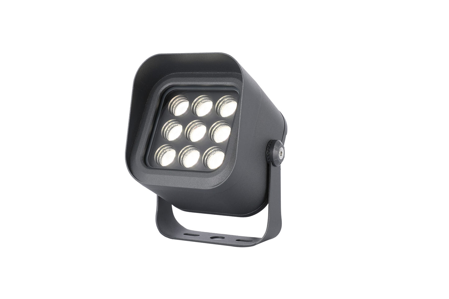 LED FLOOD LIGHT T10-2 18W DARK GREY 3000K(TEKLED)