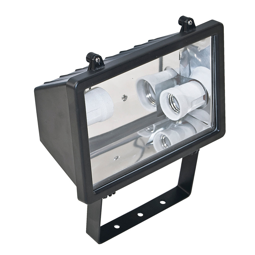 Floodlight PR-227 2XE27 BLACK (TEKSAN)