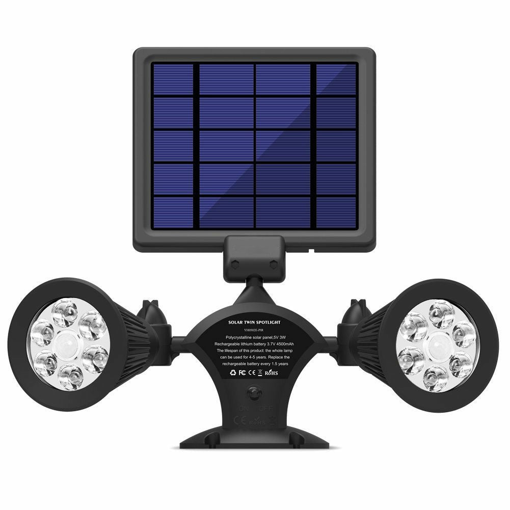 Floodlight LED SOLAR PANEL TS06082E-PIR 5V/3W 6000K