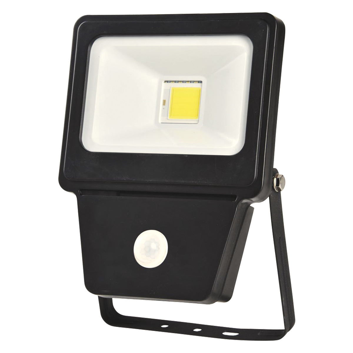 Floodlight LED COB SENSOR 20W BLACK 6000K (TS)