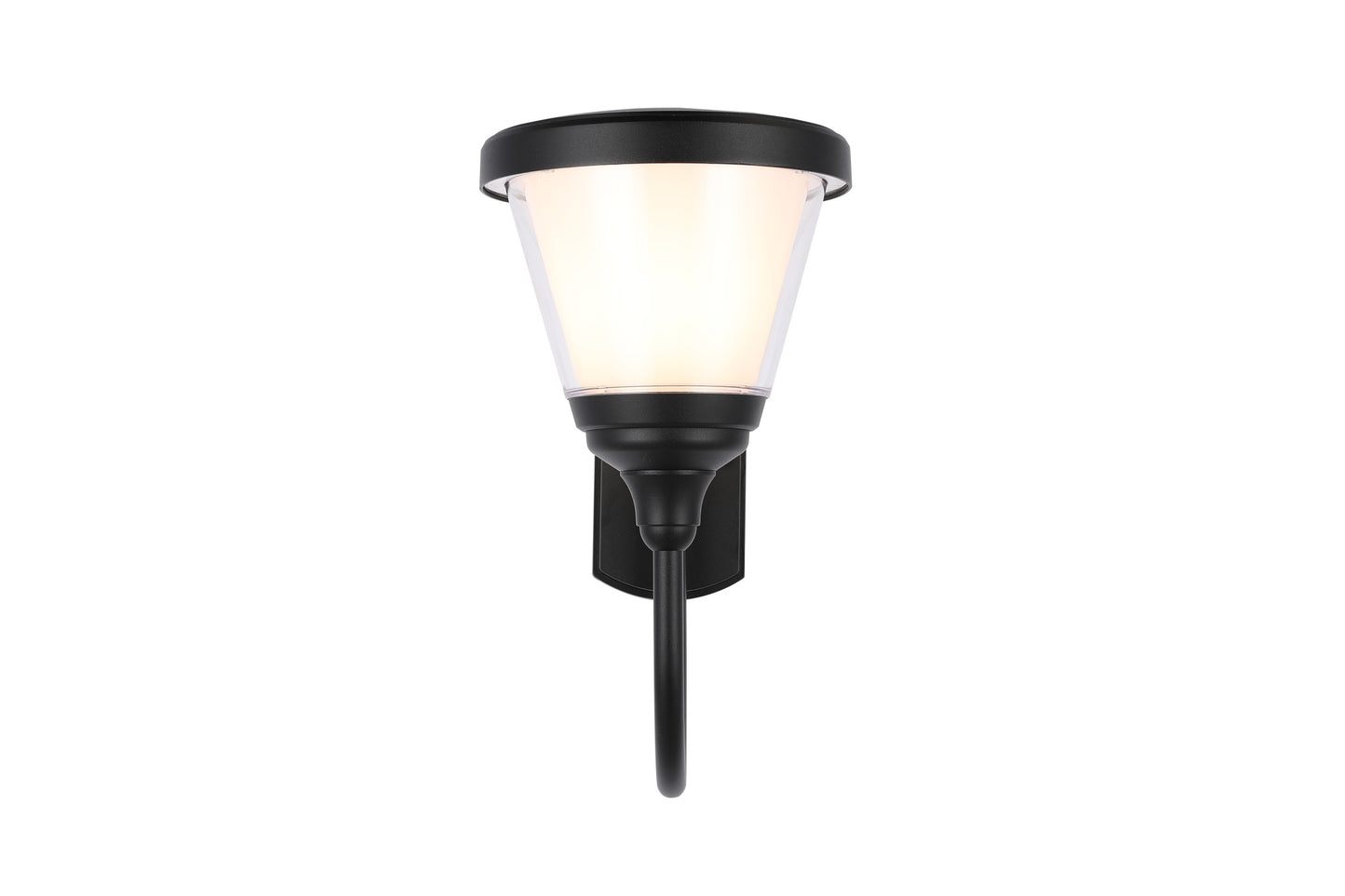 WALL LIGHT ZC-BD2106-1B E27 BLACK IP65 240XH450MM (TEKLED)