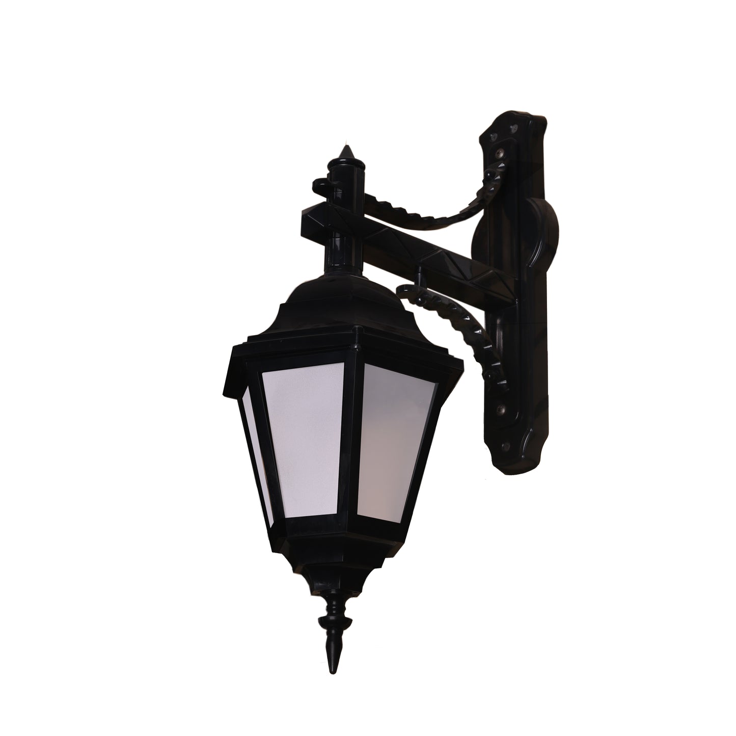 Luminaire NAPOLI PLASTIC L BLACK wall down (TT-KZ)