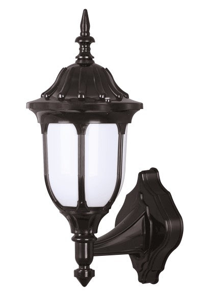 Luminaire VERONA PLASTIC S BLACK wall up (TT-KZ)