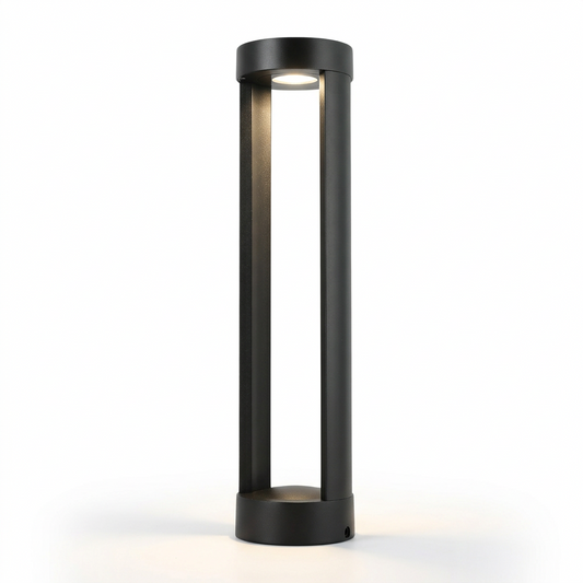 LAWN LAMP 9011A-2 BLACK LED 15W 145X600 (TEKLED)