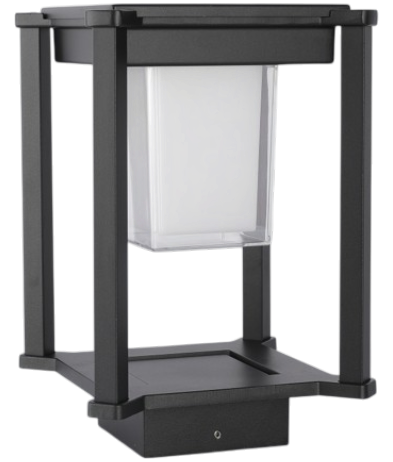 LED Outdoor Light 2094FD Black 12W 3CCT IP65 (TEKLED)