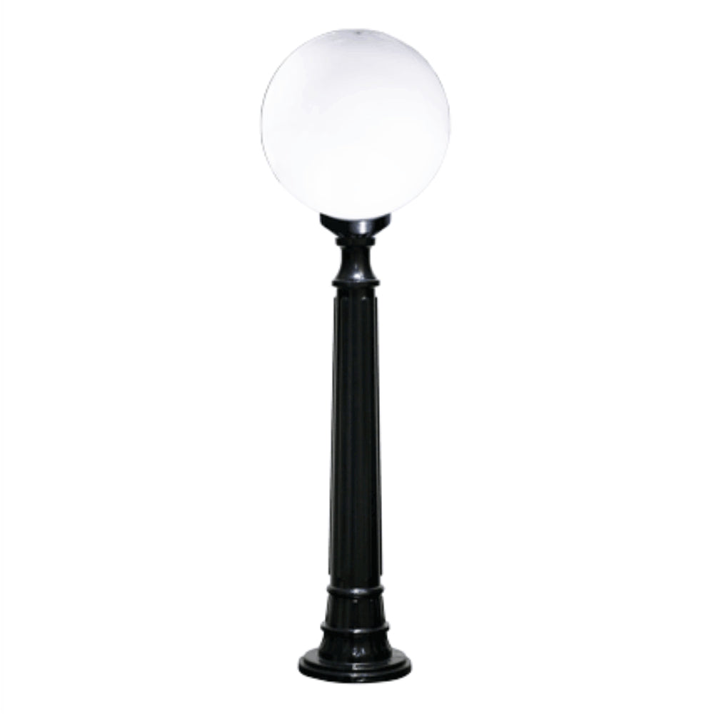 PLASTIC GLOBE LIGHT 200/80cm BLACK E27
