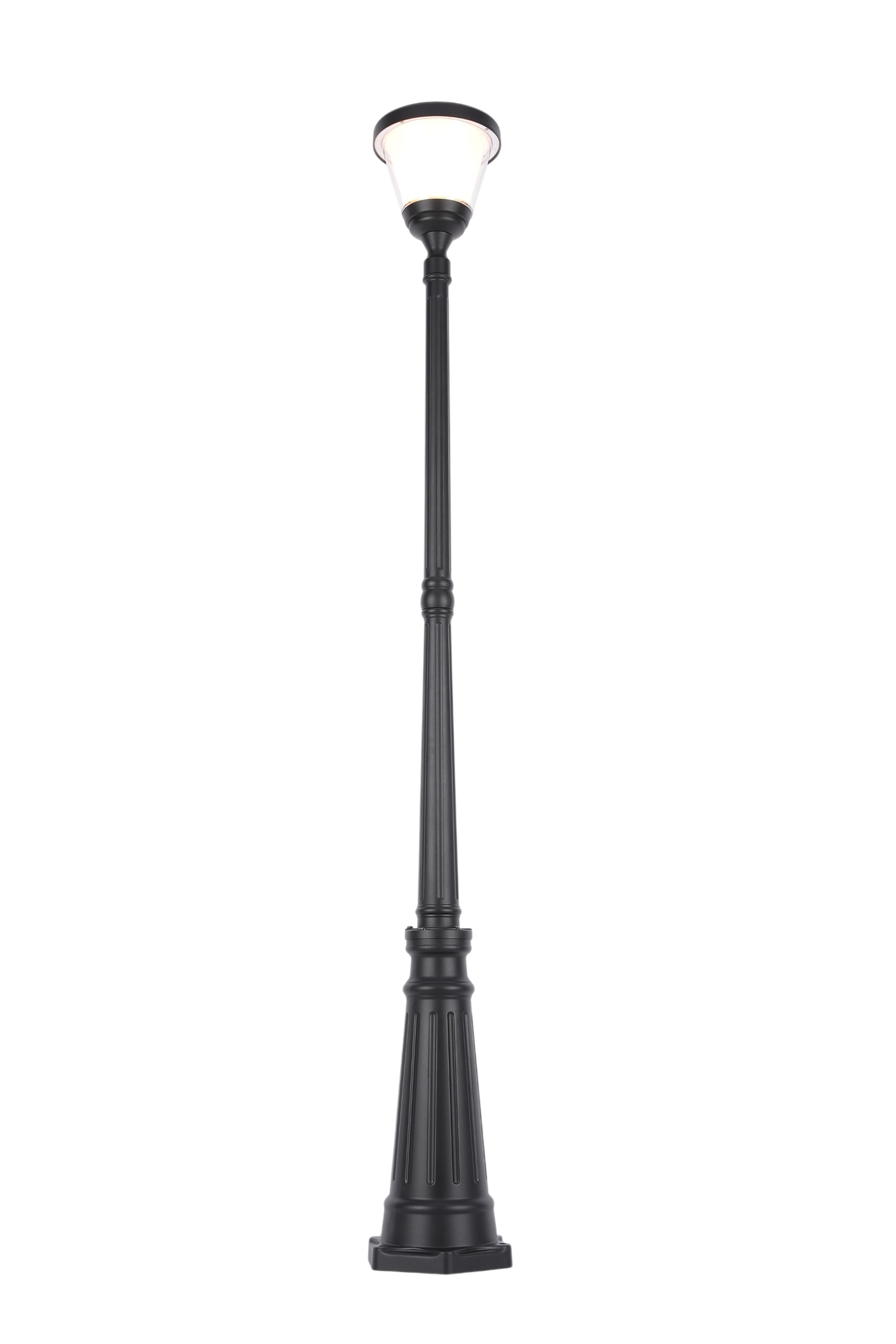 GARDEN LIGHT GGD-4105 E27 BLACK IP65  (TEKLED)