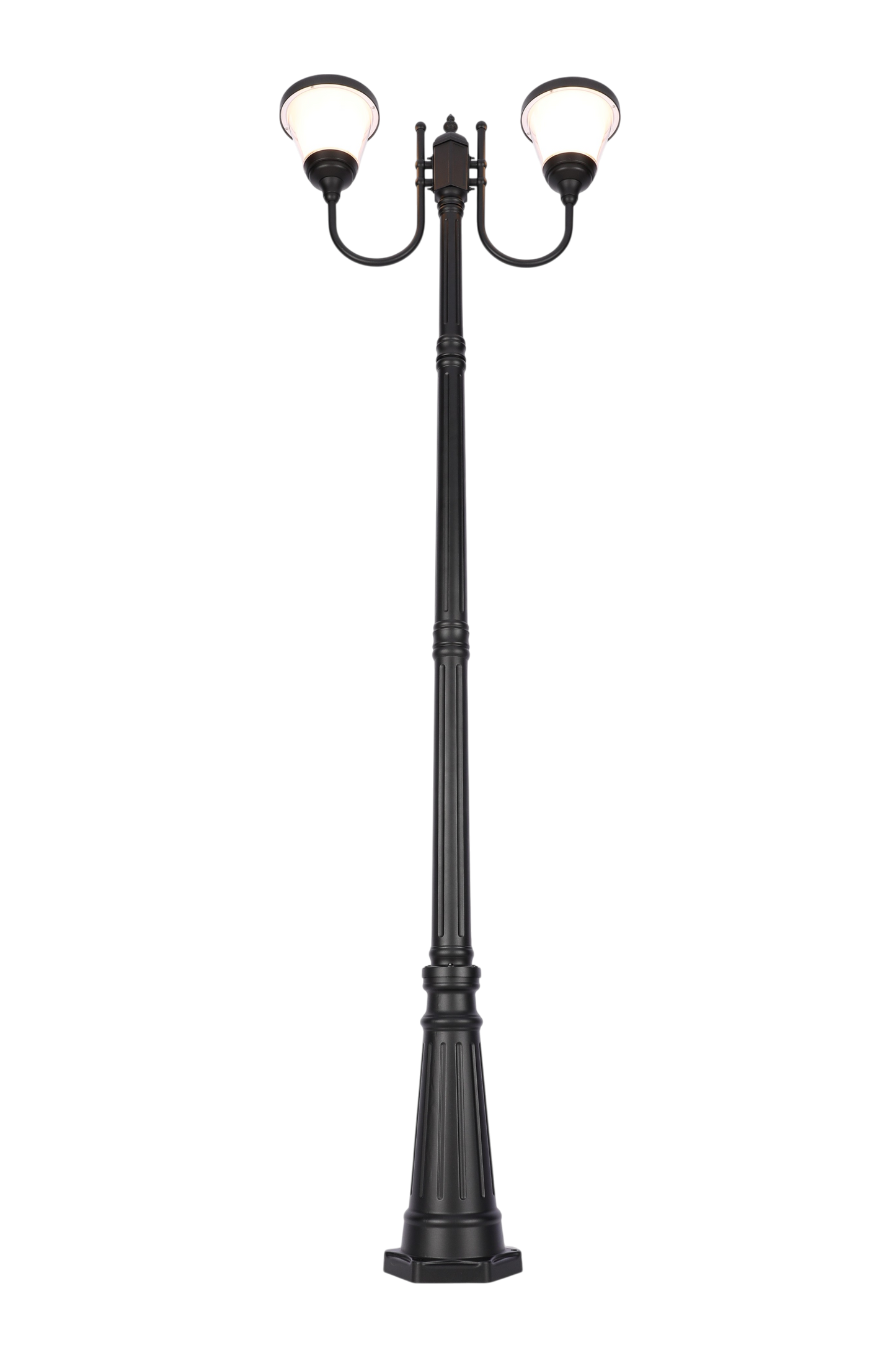 GARDEN LIGHT GGD-4105 E27 BLACK IP65  (TEKLED)