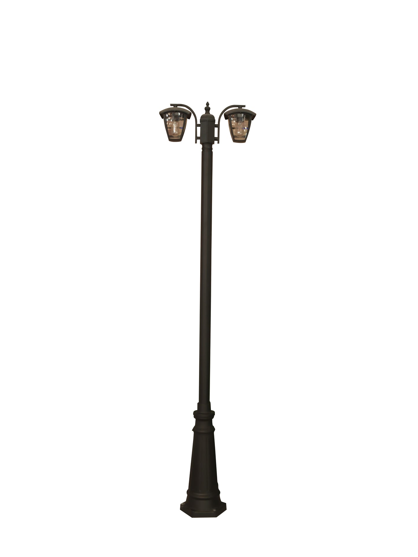RH025P/2 2.35M MATT BLACK 2xE27 komplekt(TS)