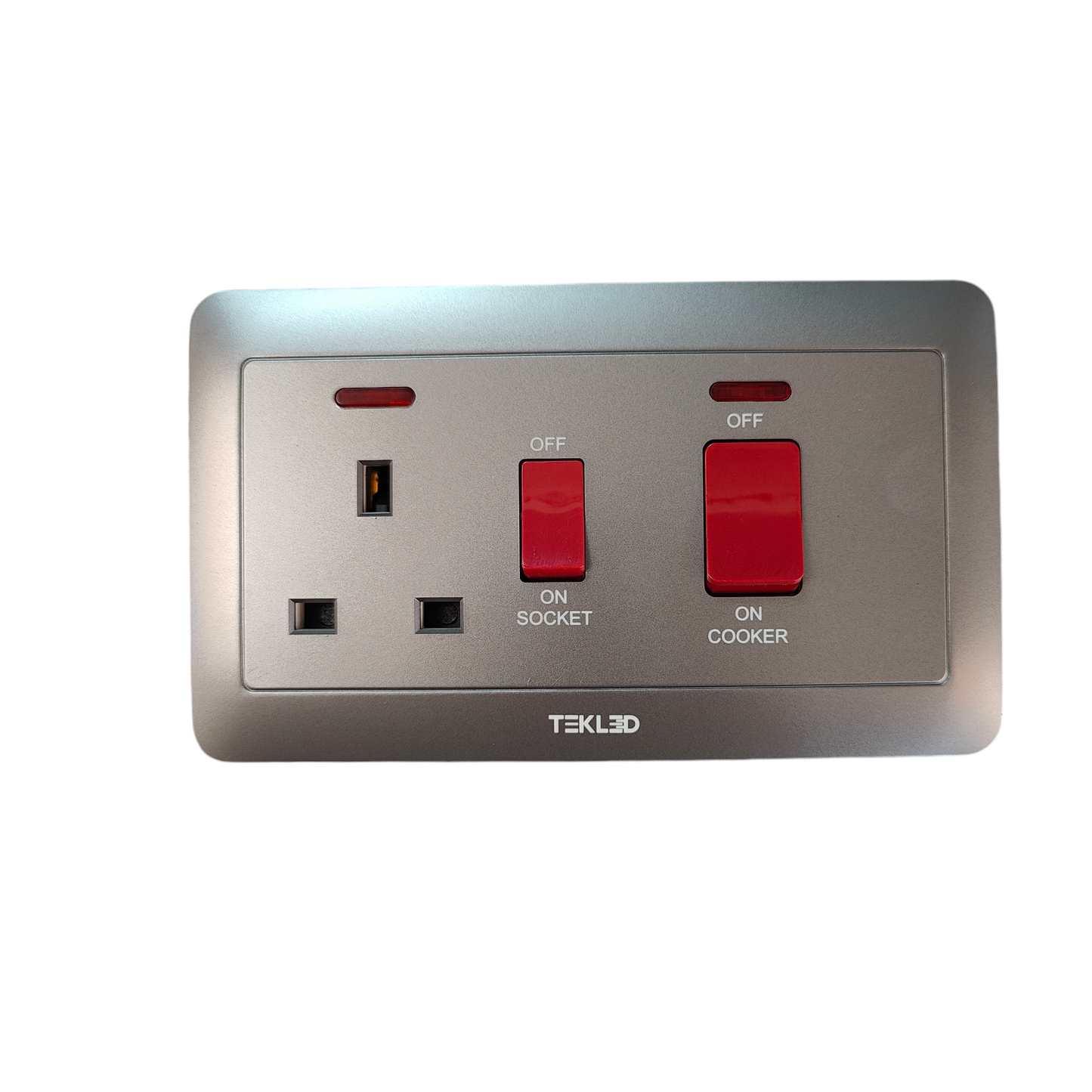 GREY 45A Cooker Unit Control Switch Socket(TEK)