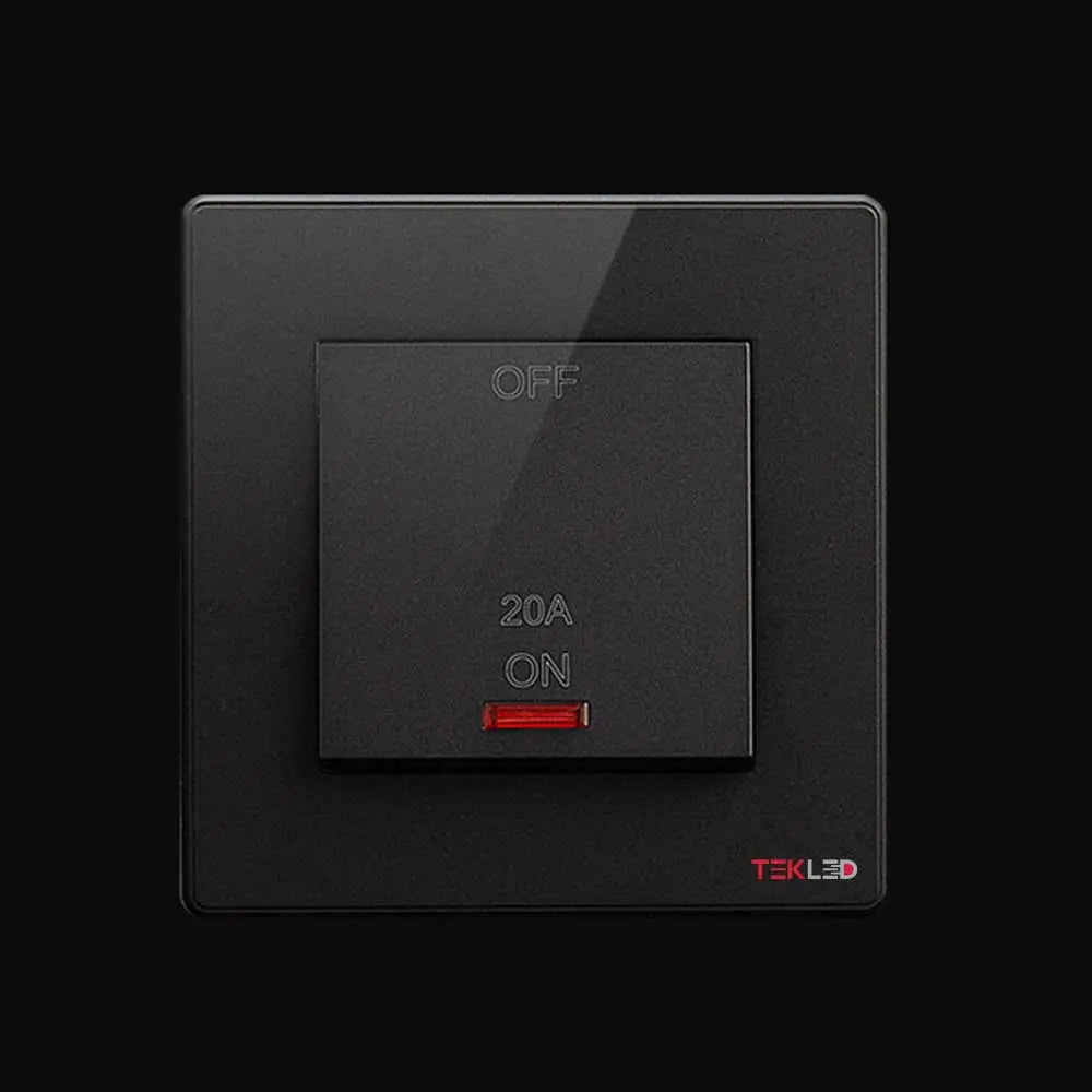 1Gang 45A DP Switch with Indicator (TEKLED)