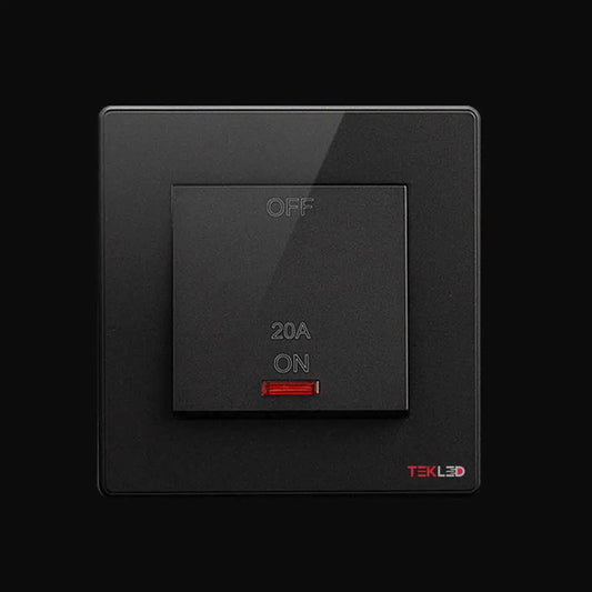 1Gang 45A DP Switch with Indicator (TEKLED)