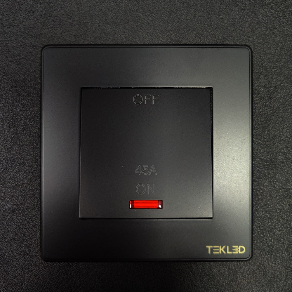 1Gang 45A DP Switch with Indicator (TEKLED)