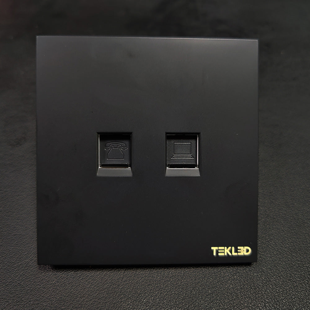 2 Gang Data Socket(TEKLED)