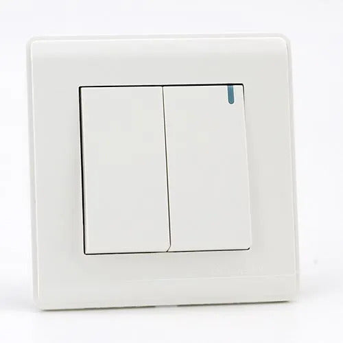 PRIME WHITE 2 GANG Two way switch (TS)