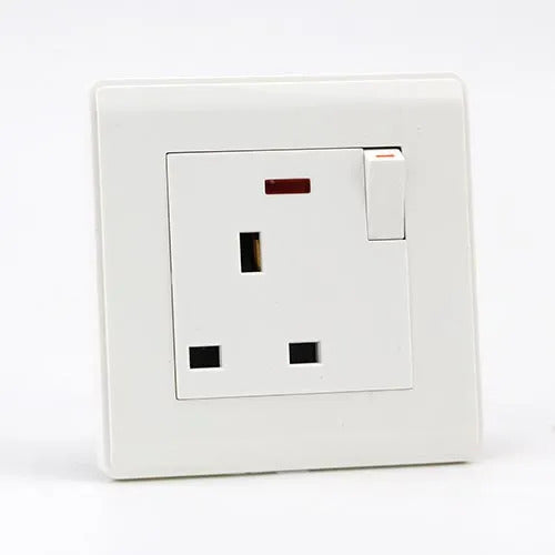 PRIME WH 13A 1GANG  Socket With Neon(TS)