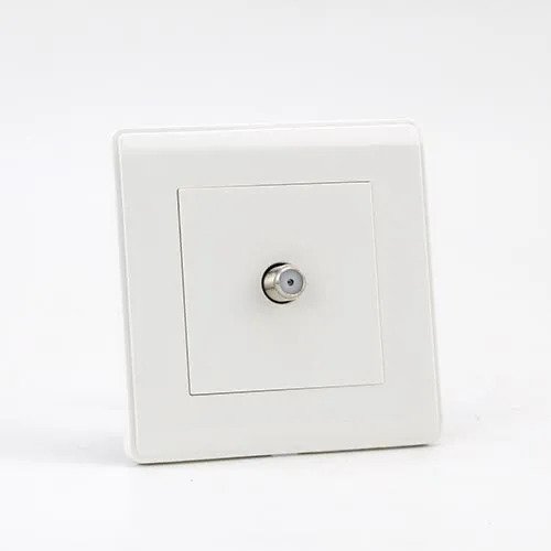 PRIME WHITE 1 GANG SATELITE Socket (TS)