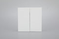 2 GANG 2 WAY PLATE SWITCH S60-004 BABY FACE (TEKLED ELECTRIC)