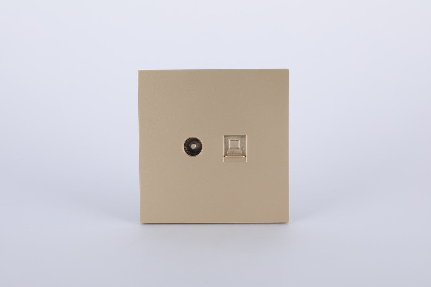 TV AND CAT6 COMPUTER SOCKET S60-023 (TEKLED ELECTRIC)